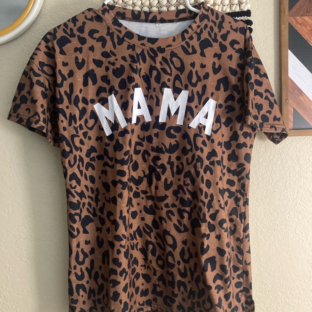 Leopard Print tee
